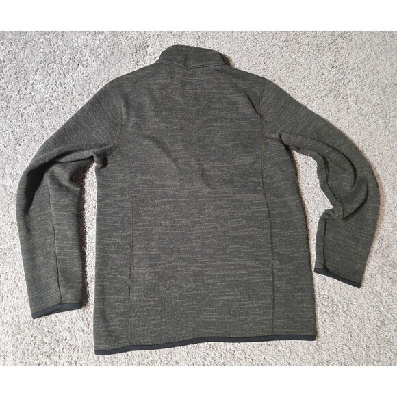 Patagonia Better Sweater 1/4 Zip Youth Size Brown Gray - Picture 2 of 7